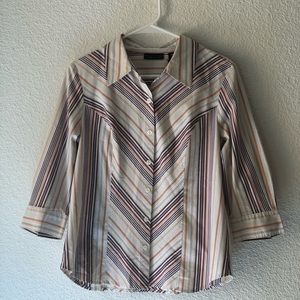 Apostrophe Stretch Blouse